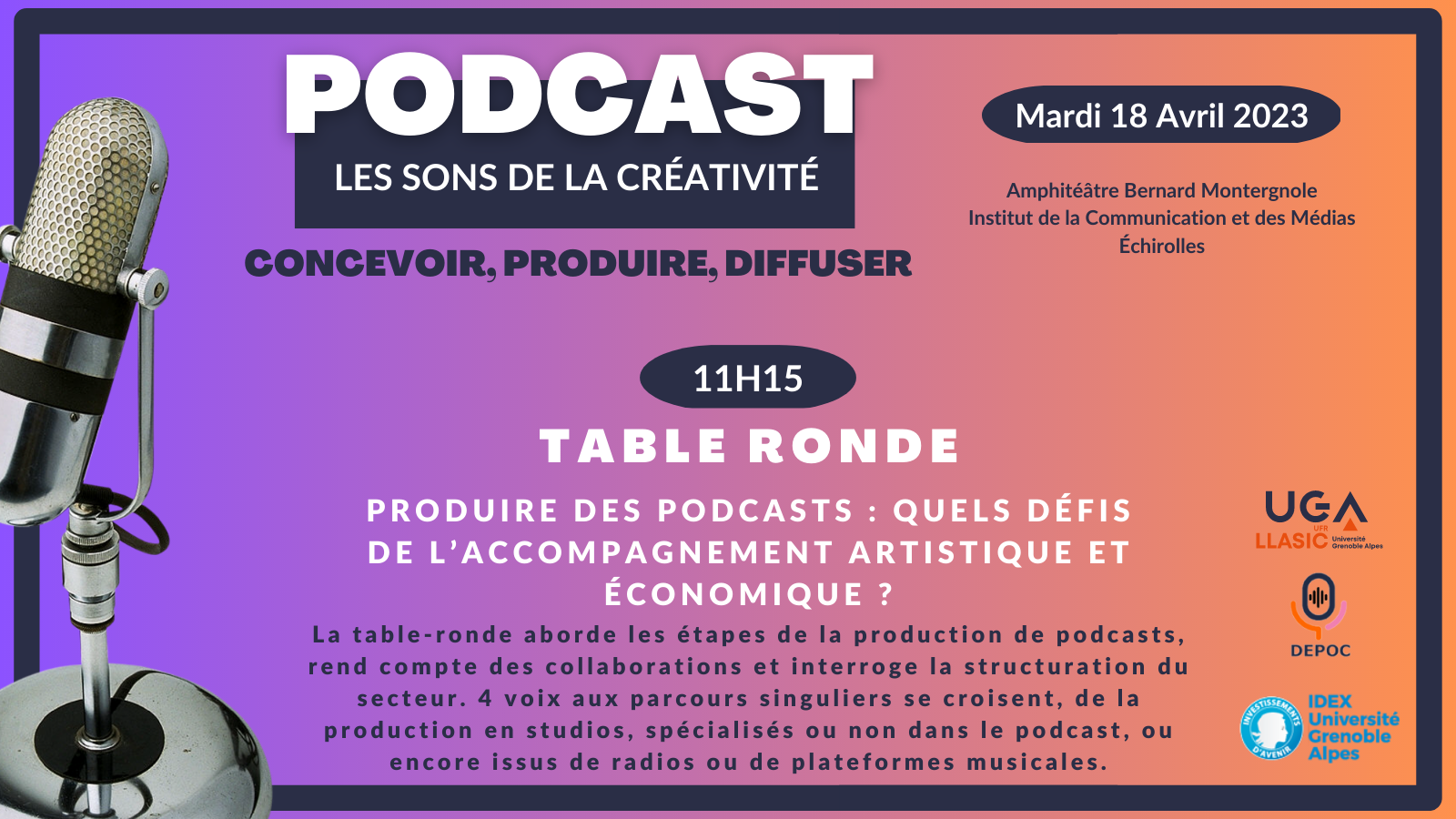 podcast Produire des podcasts : quels défis de l’accompagnement artistique et économique ?