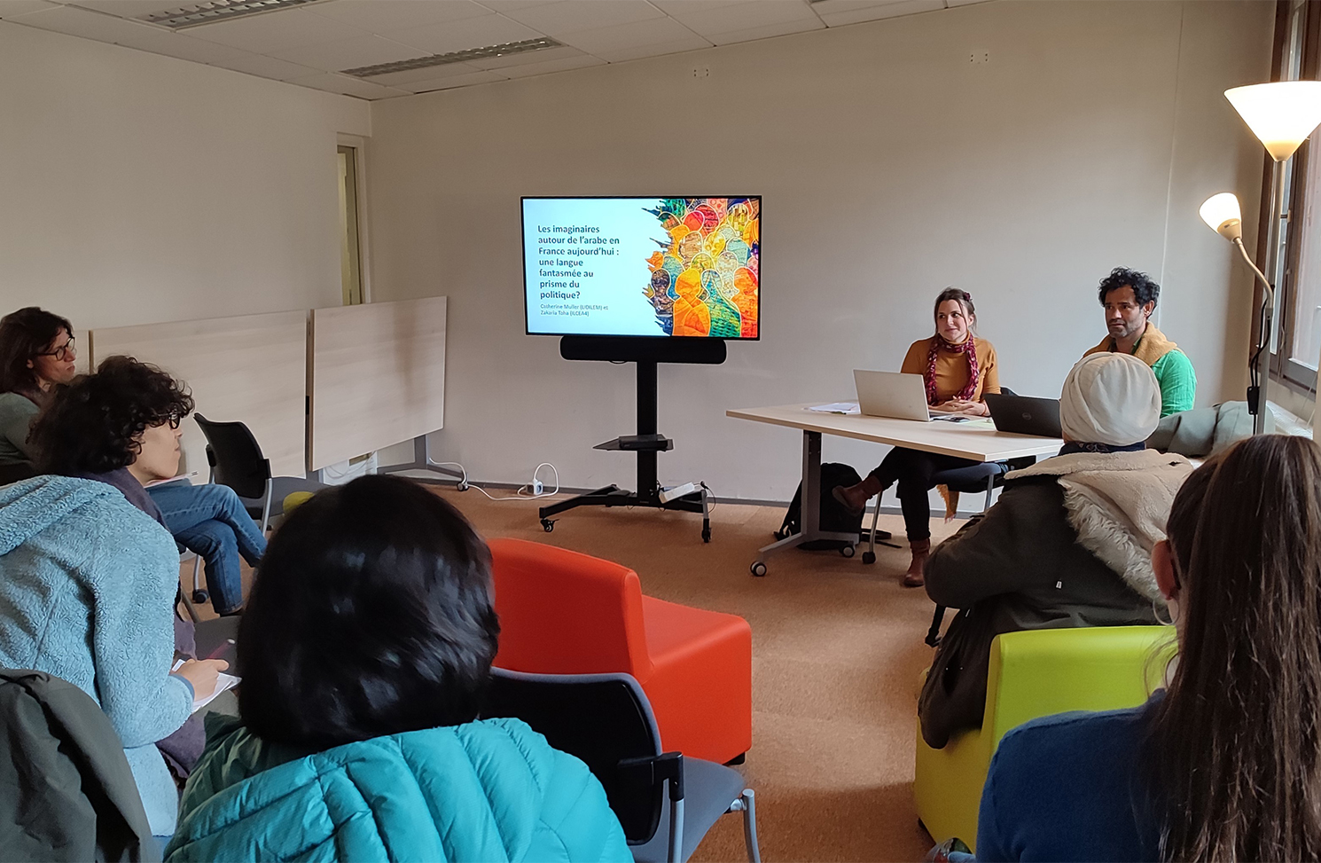 cycle rencontres Bulles Catherine MULLER et Zakaria TAHA 