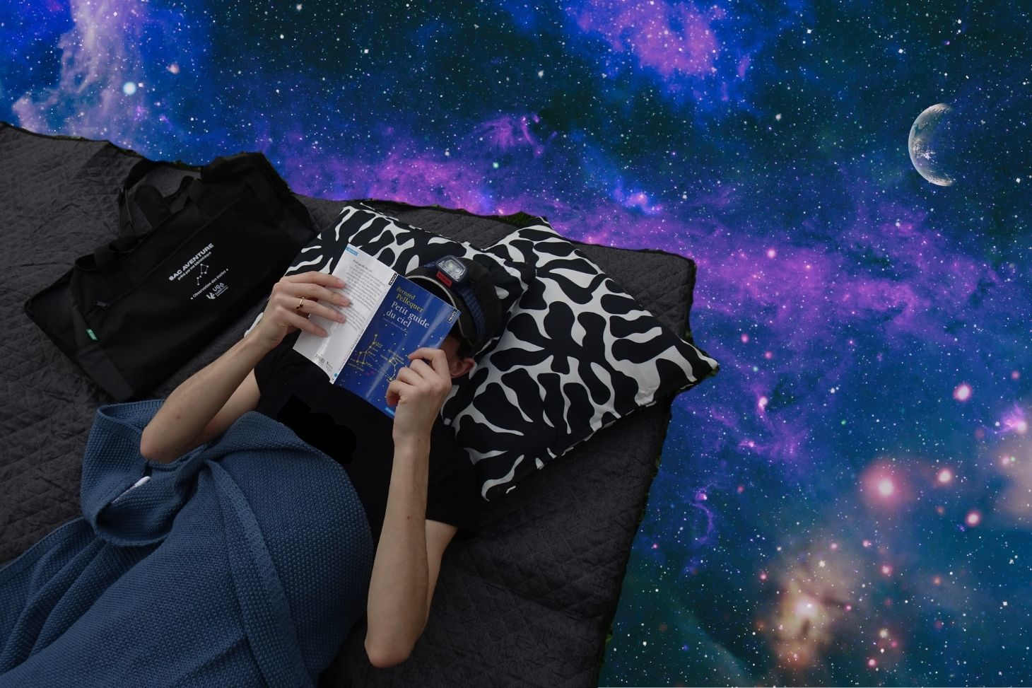 visuel sac observation étoiles