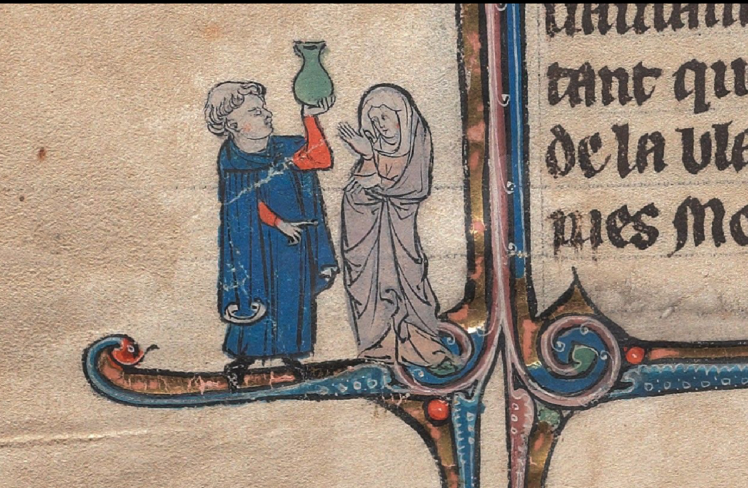 Le Roman de Lancelot en Prose, Yale, Beinecke mss 229, fo154v