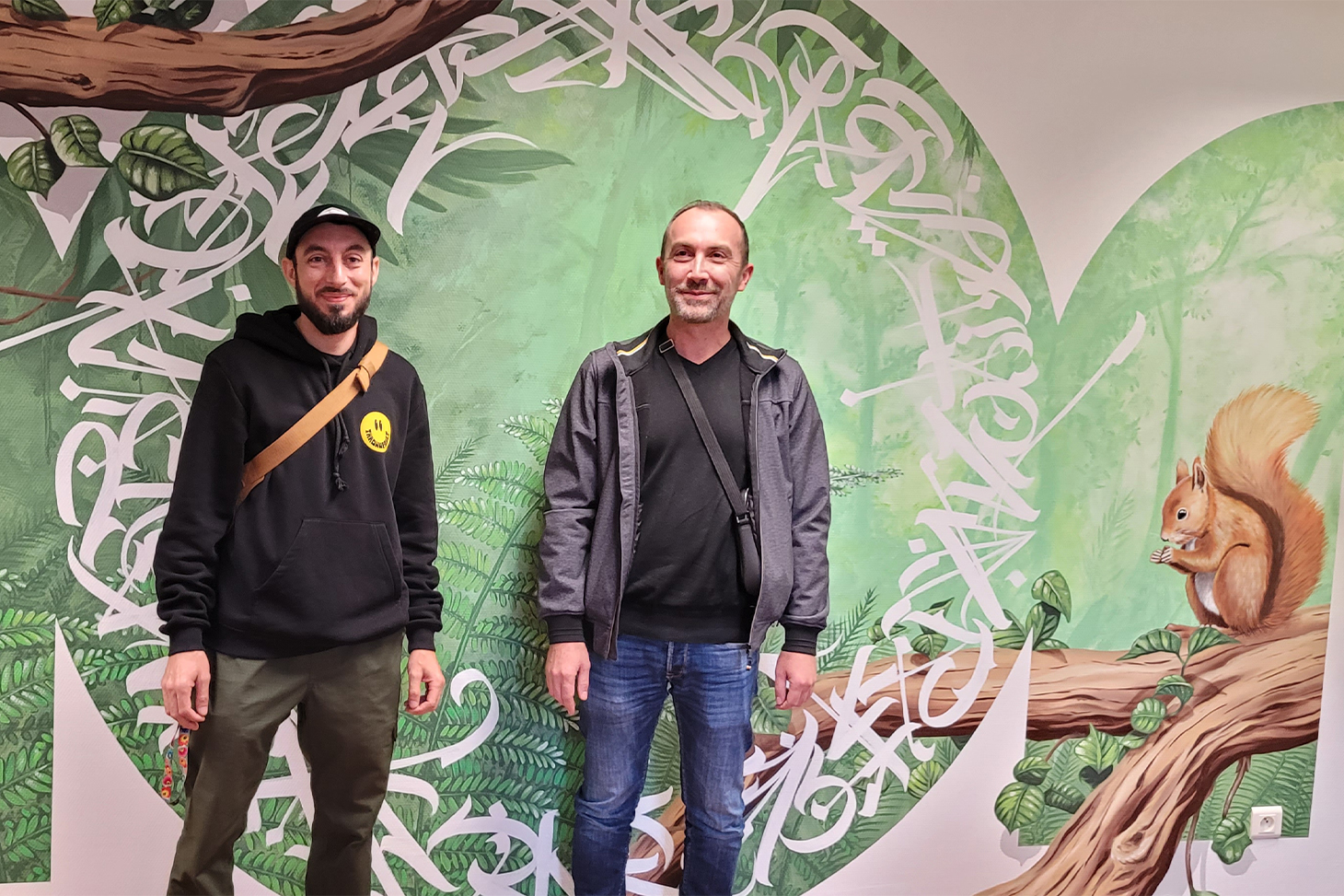 Snek et Etien', agende Mural studio